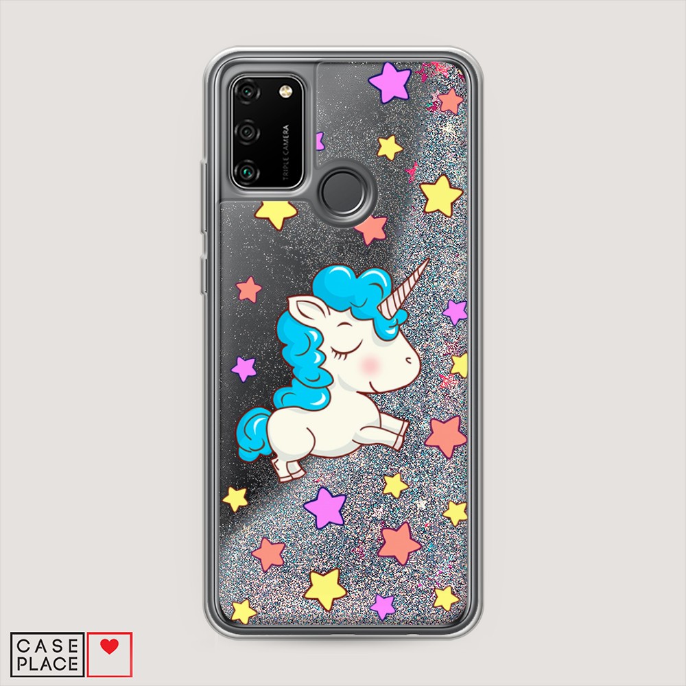 

Чехол Awog на Honor 9A "Звездный единорог", Разноцветный, 612391-1