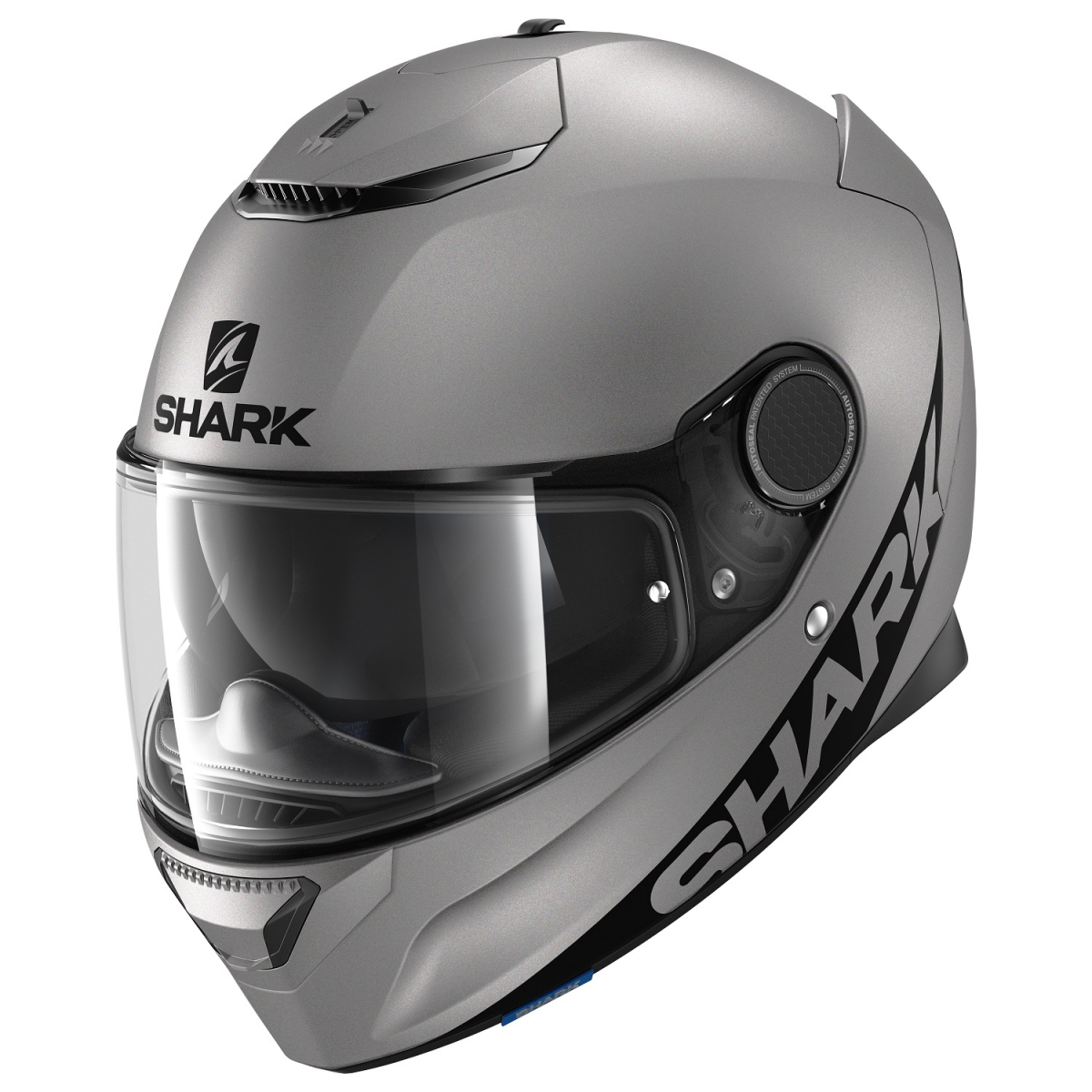 

Шлем SHARK SPARTAN 1.2 BLANK арт. HE3432E-AMA-M MAT Anthracite M