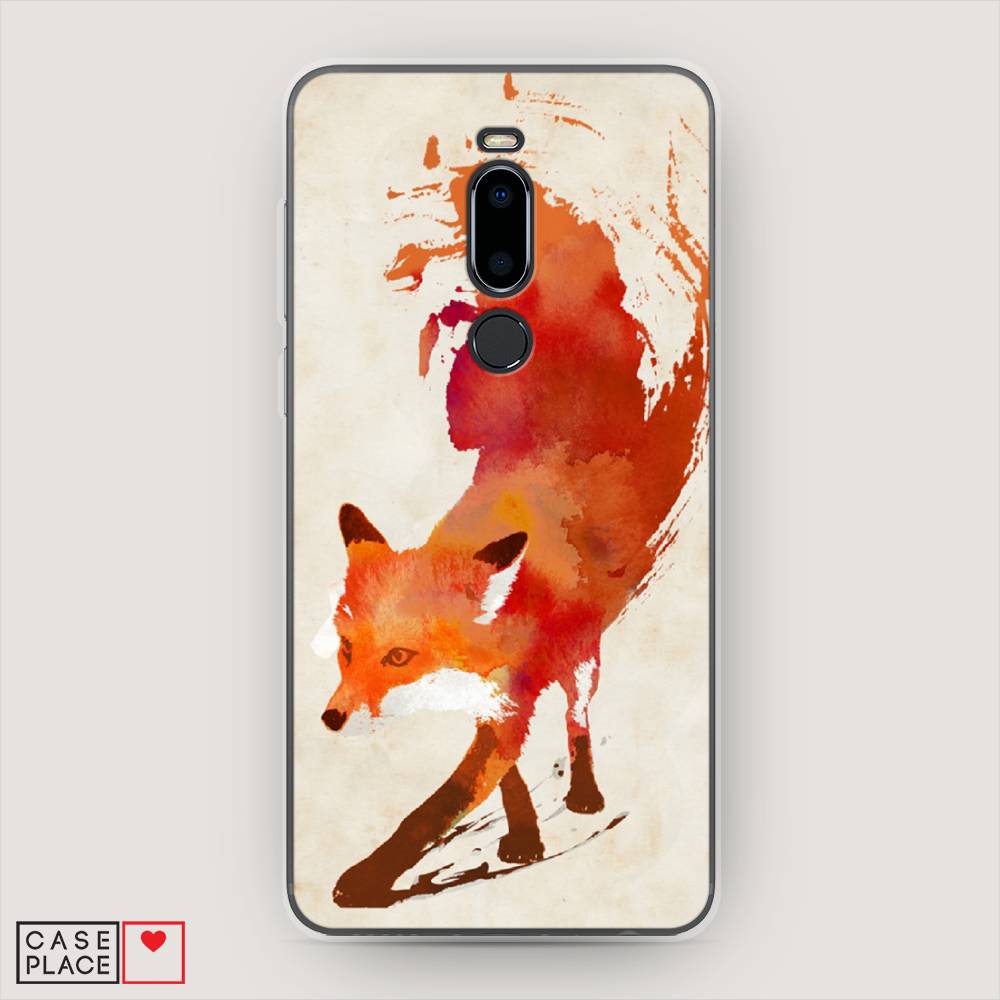 

Чехол Awog на Meizu M8 "Лиса", Оранжевый, 73150-10