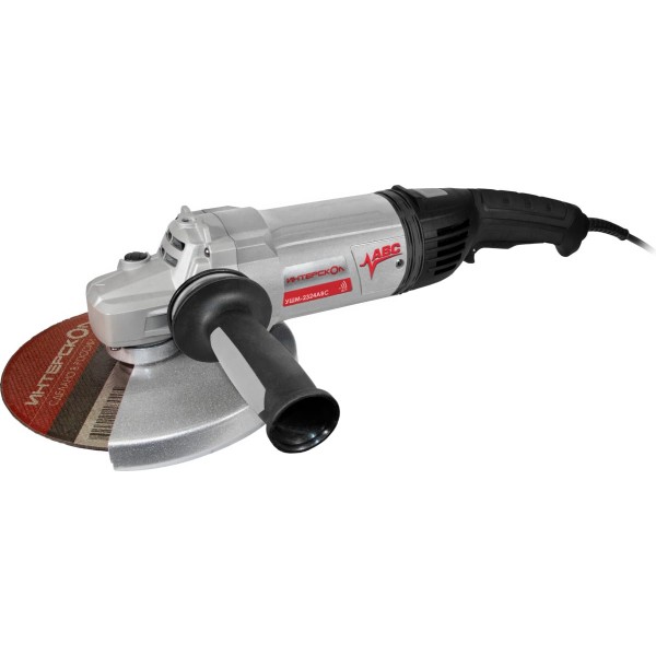 Угловая шлифмашина ИНТЕРСКОЛ УШМ-2324АВС 8320440 2400 Вт 230 мм 6500 обмин 1540000₽