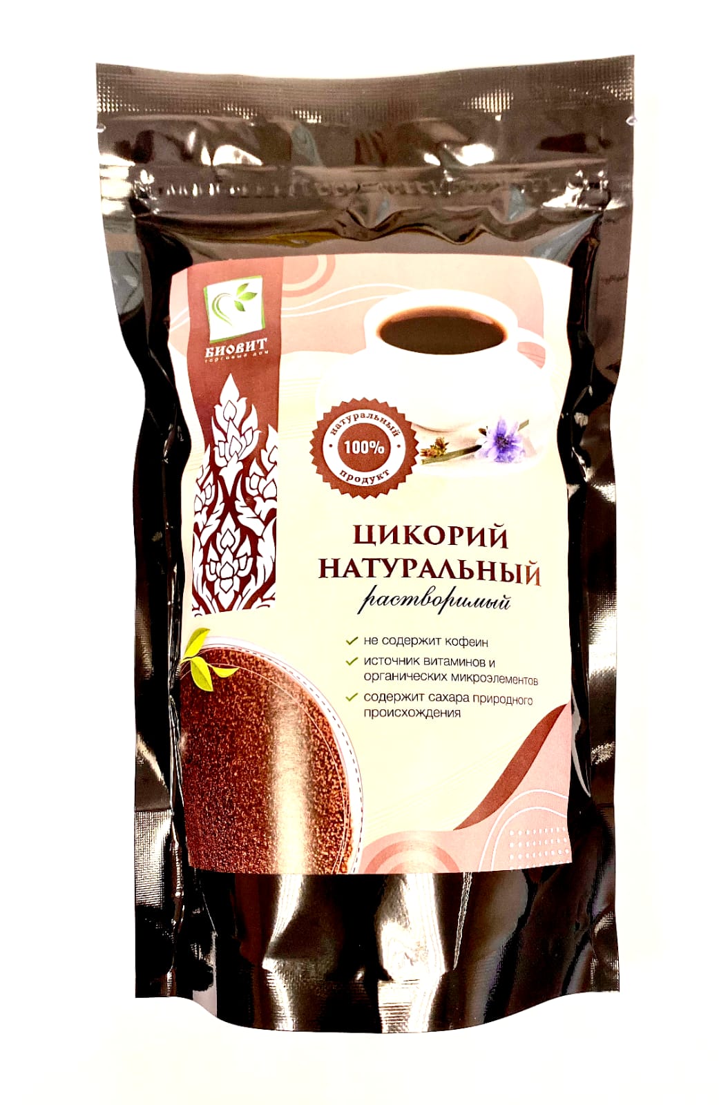 

Цикорий растворимый биовит, натуральный, без кофеина, 200г