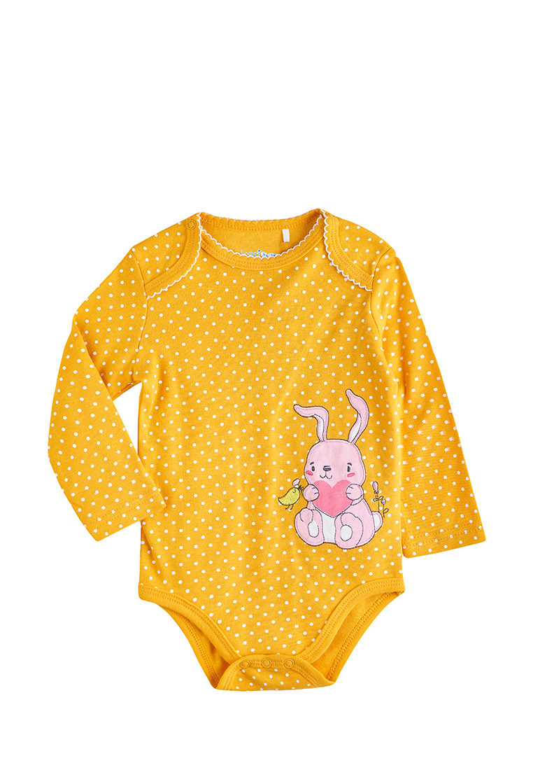 

Боди детское Kari baby AW21B11204005 желтый р.74, AW21B11204005