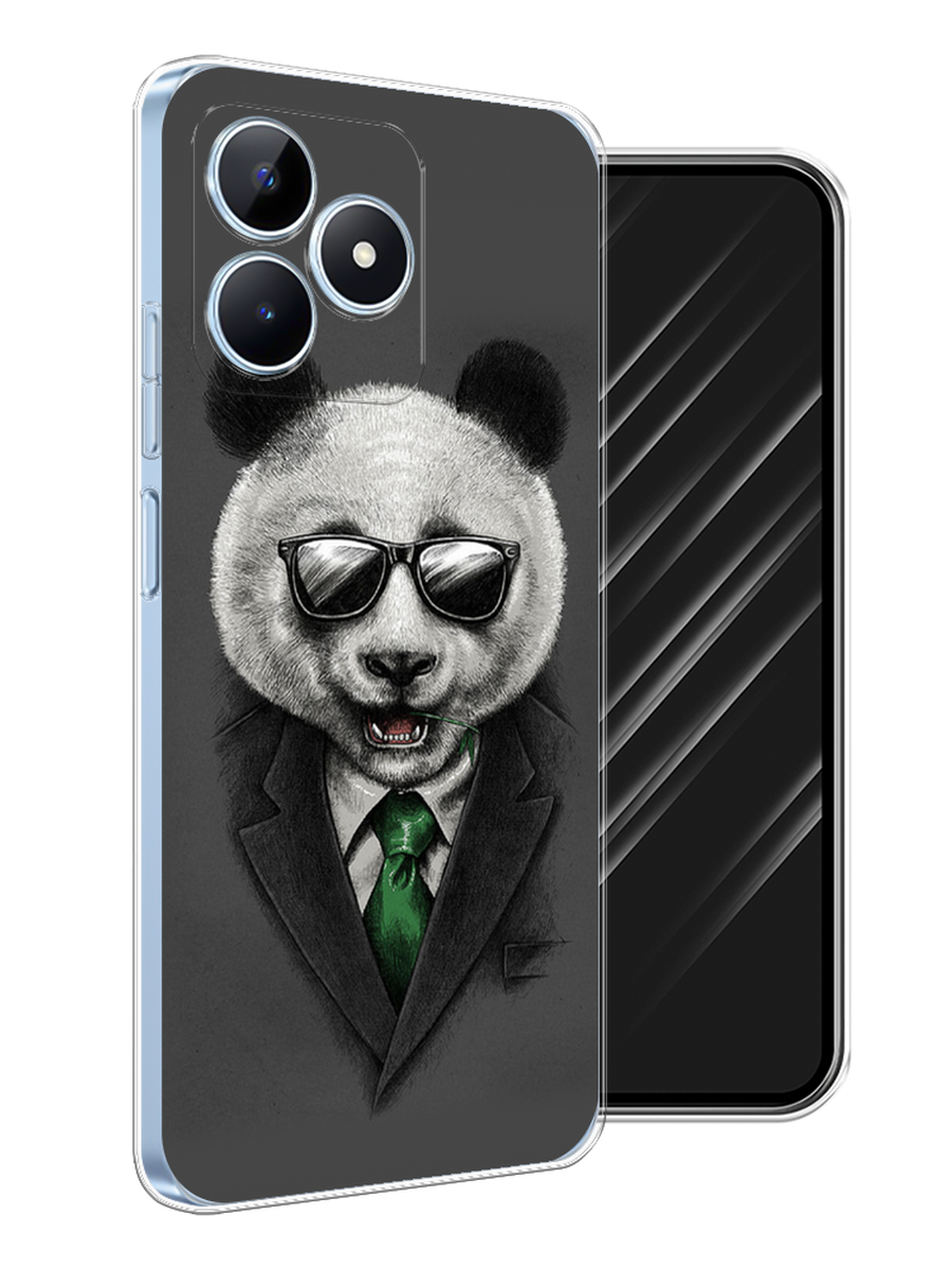 

Чехол Awog на Realme C60 "Деловая панда", Серый;зеленый, 2516550-1