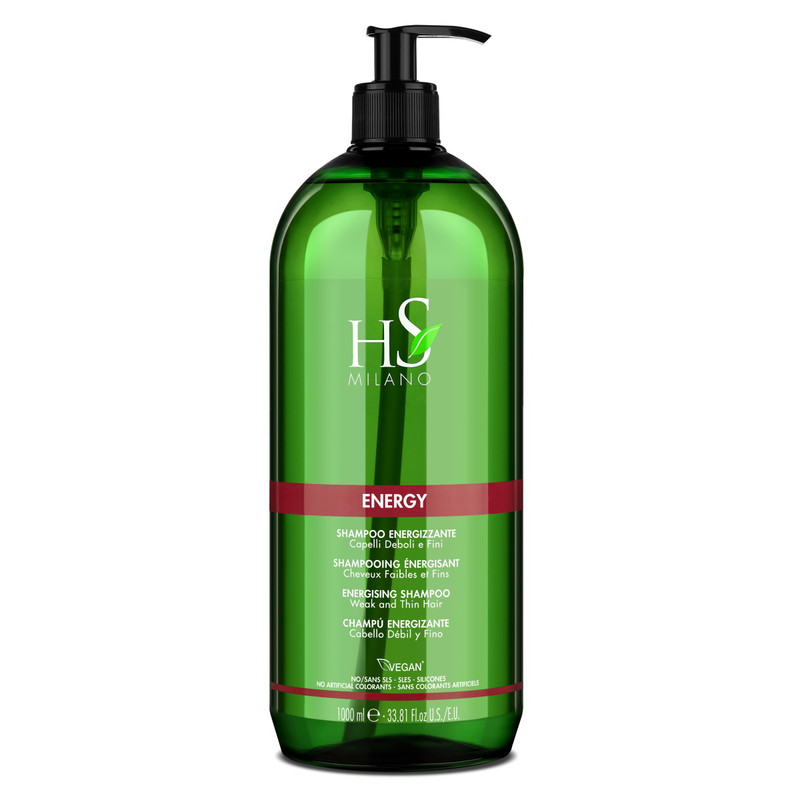 Шампунь для тонких и ослабленных волос DIKSON HS MILANO energy 1000 мл dewal шампунь энергетический energy shampoo 1000 0