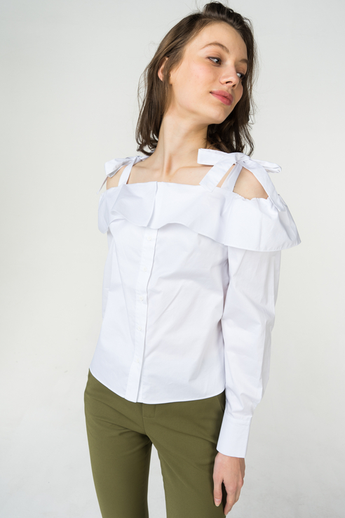 

Рубашка женская adL 11533927000 белая XS, 11533927000