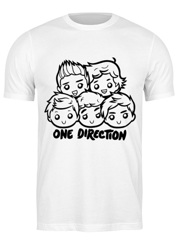 

Футболка мужская Printio One direction белая L, Белый, One direction