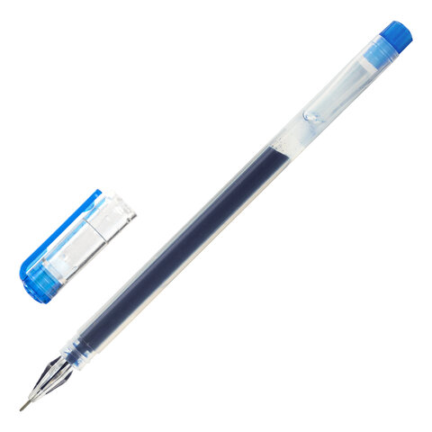 

Ручка гелевая STAFF "Basic" GP-675, СИНЯЯ, длина письма 1000 м, игольчатый узел 0,5