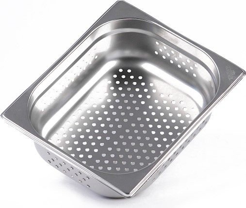 

Гастроемкость Gastromix GN-P 1/2-40 (325х265х40) перф., нерж. сталь, GN-P 1/2-40 (325х265х40) перф., нерж. сталь