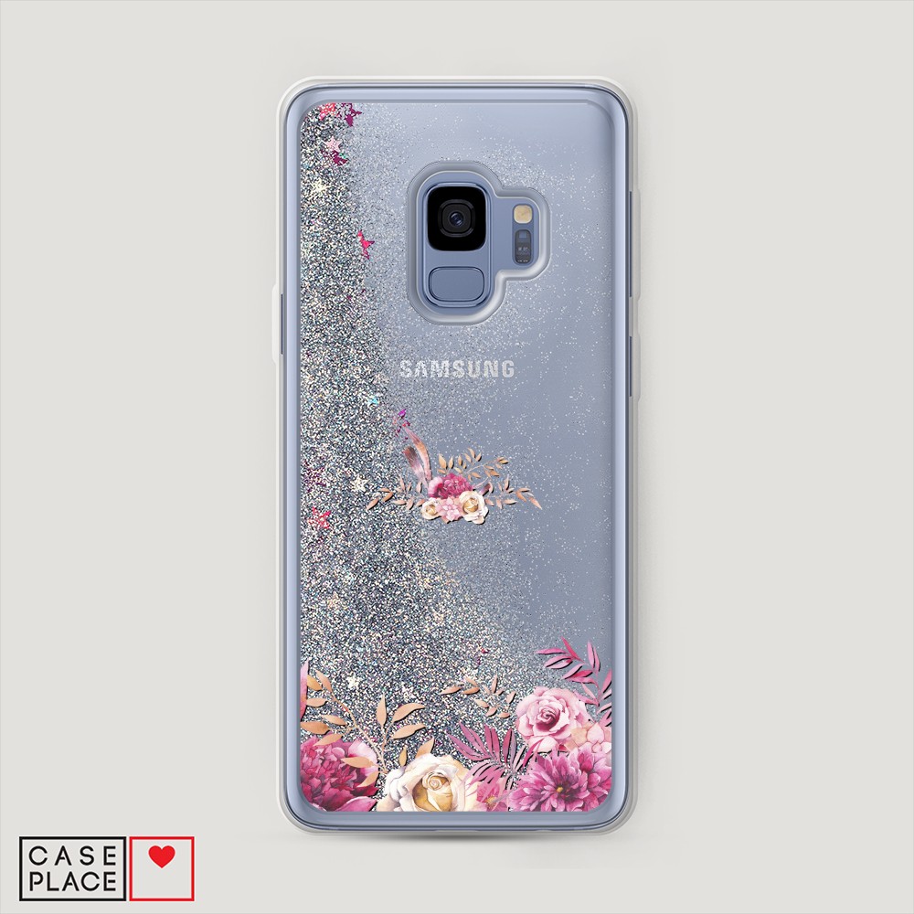 

Жидкий чехол с блестками "Звездный единорог" на Samsung Galaxy S20