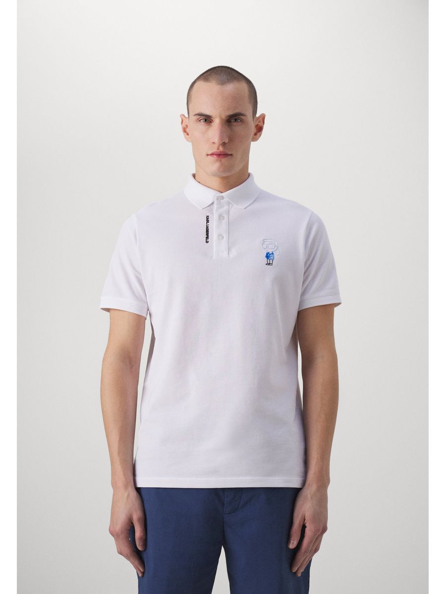 

Футболка мужская Karl Lagerfeld K4822P049 белая 2XL, Белый, K4822P049