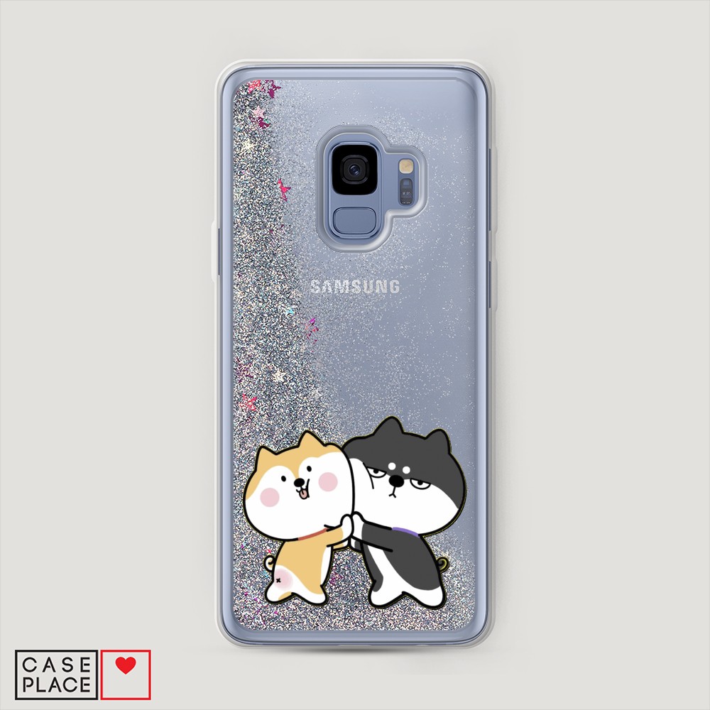 

Жидкий чехол с блестками "Звездный единорог" на Samsung Galaxy S20