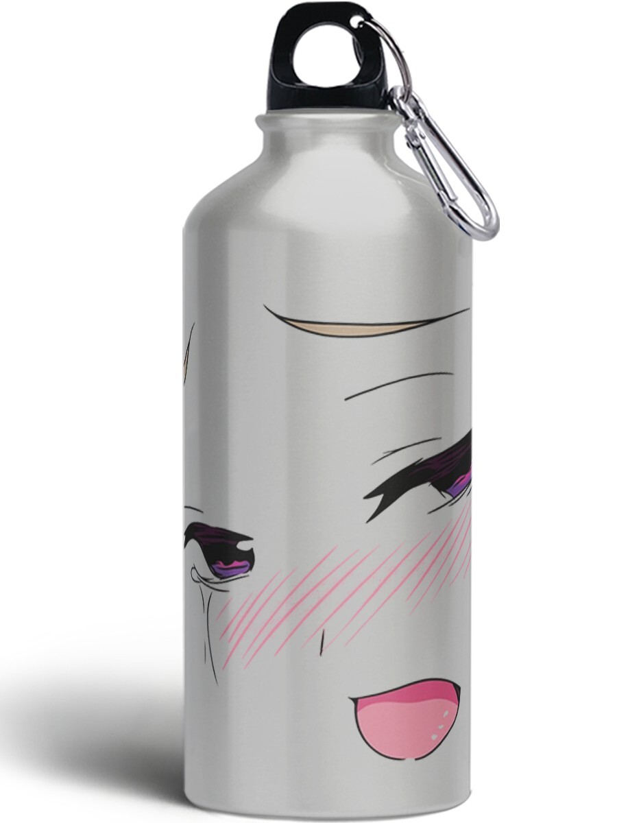 Бутылка спортивная Бруталити туристическая фляга аниме микс ахегао - 5153 Ф