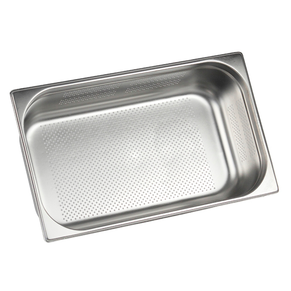 

Гастроемкость Gastromix GN-P 2/1-100 (650х530х100) перф., нерж. сталь, Серебристый