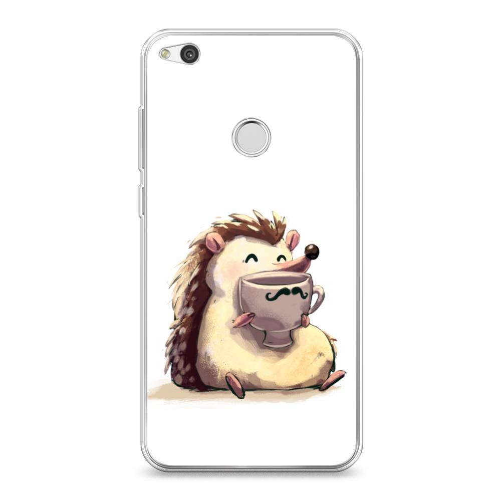 

Чехол Awog на Huawei P8 Lite 2017 "Еж кофеман", Разноцветный, 61550-10