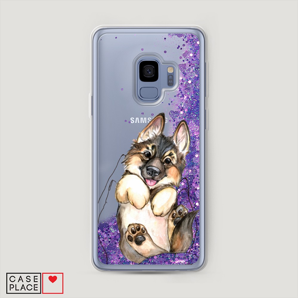 

Чехол Awog "Овчарка в ладошках" на Samsung Galaxy S9, 25792-1