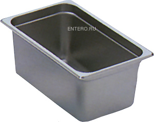 

Гастроемкость EKSI 14150E GN 1/4-150 (262х162х150) нерж. сталь