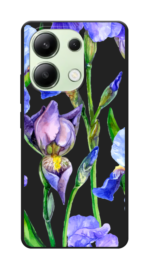 

Чехол Awog на Xiaomi Redmi Note 13 4G (Global) "Синие ирисы", Фиолетовый;голубой;зеленый, 321052-1