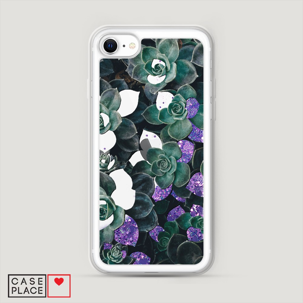 

Чехол Awog на Apple iPhone SE 2022 / Айфон SE 2022 "Сукуленты цветные", Разноцветный, 14892-1