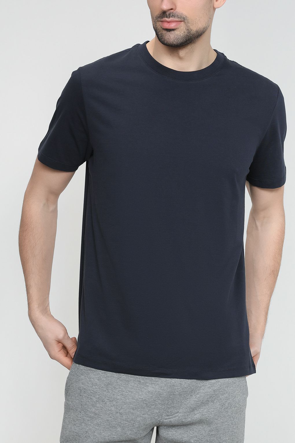 

Футболка мужская Esprit Casual 993EE2K303 синяя XL, Синий, 993EE2K303