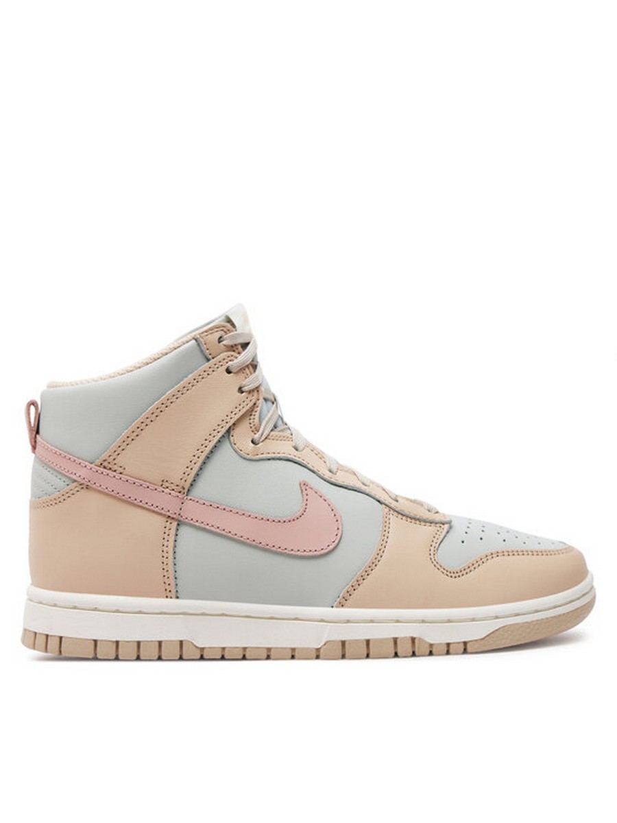 

Кеды женские Nike Dunk High DD1869 113 бежевые 36.5 EU, Бежевый, Dunk High DD1869 113