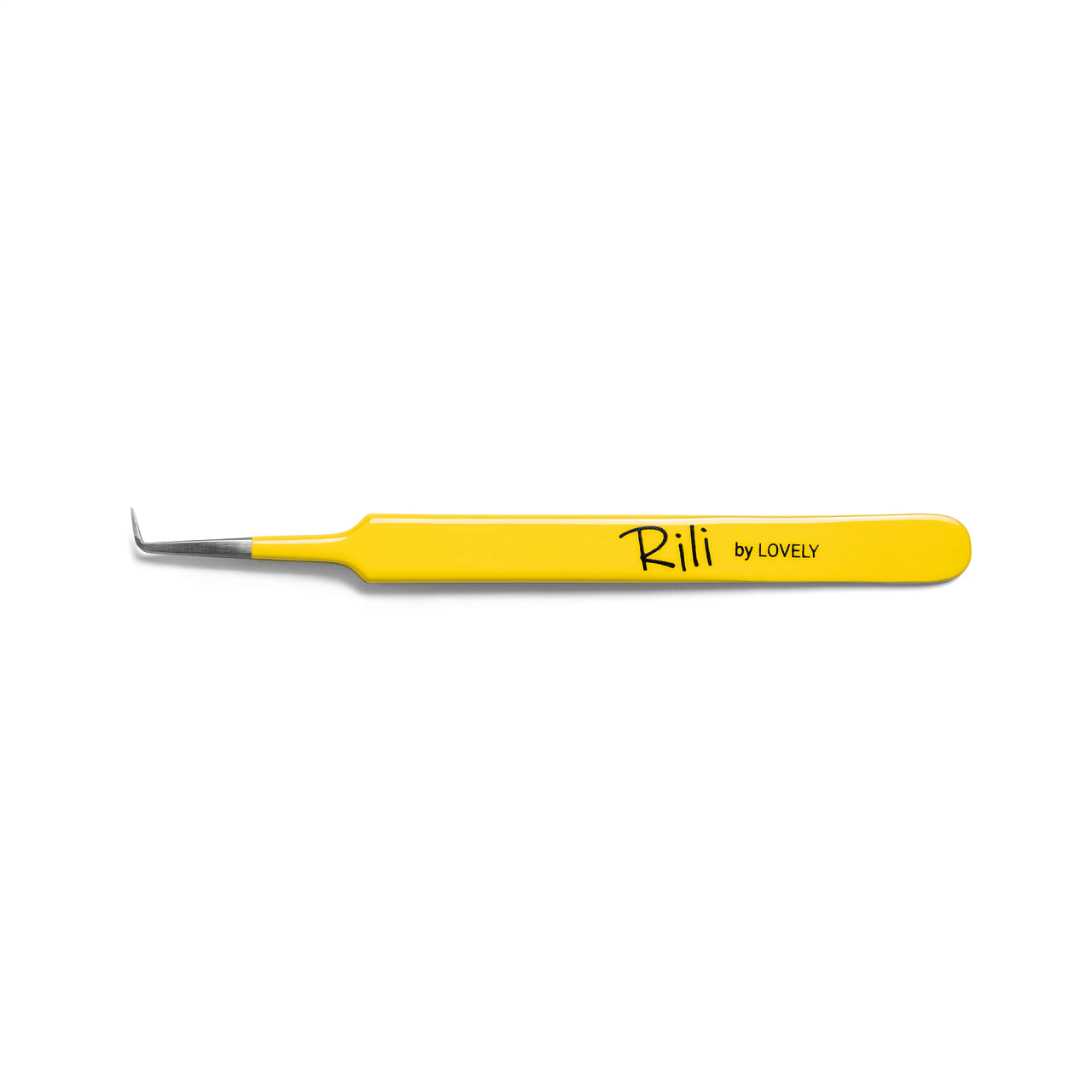 Пинцет для наращивания Rili тип Г 5 мм Yellow line pro нержавеющая сталь проверяющая зеркало для наращивания ресниц 1pc портативные стоматологические зеркала рот зуб