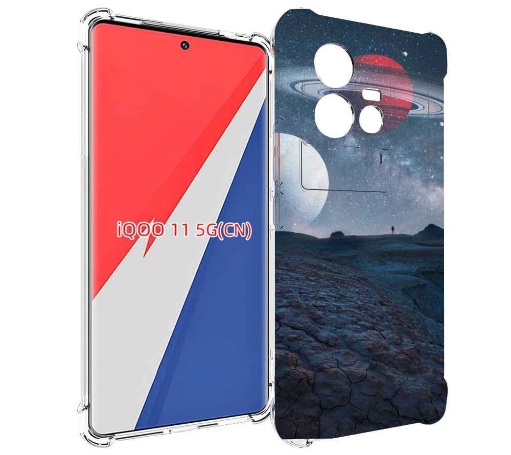 

Чехол MyPads Фотография для Vivo iQOO 11, Прозрачный, Tocco
