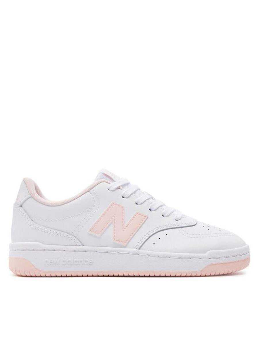 

Кеды женские New Balance BBW80WPK белые 39 EU, Белый, BBW80WPK