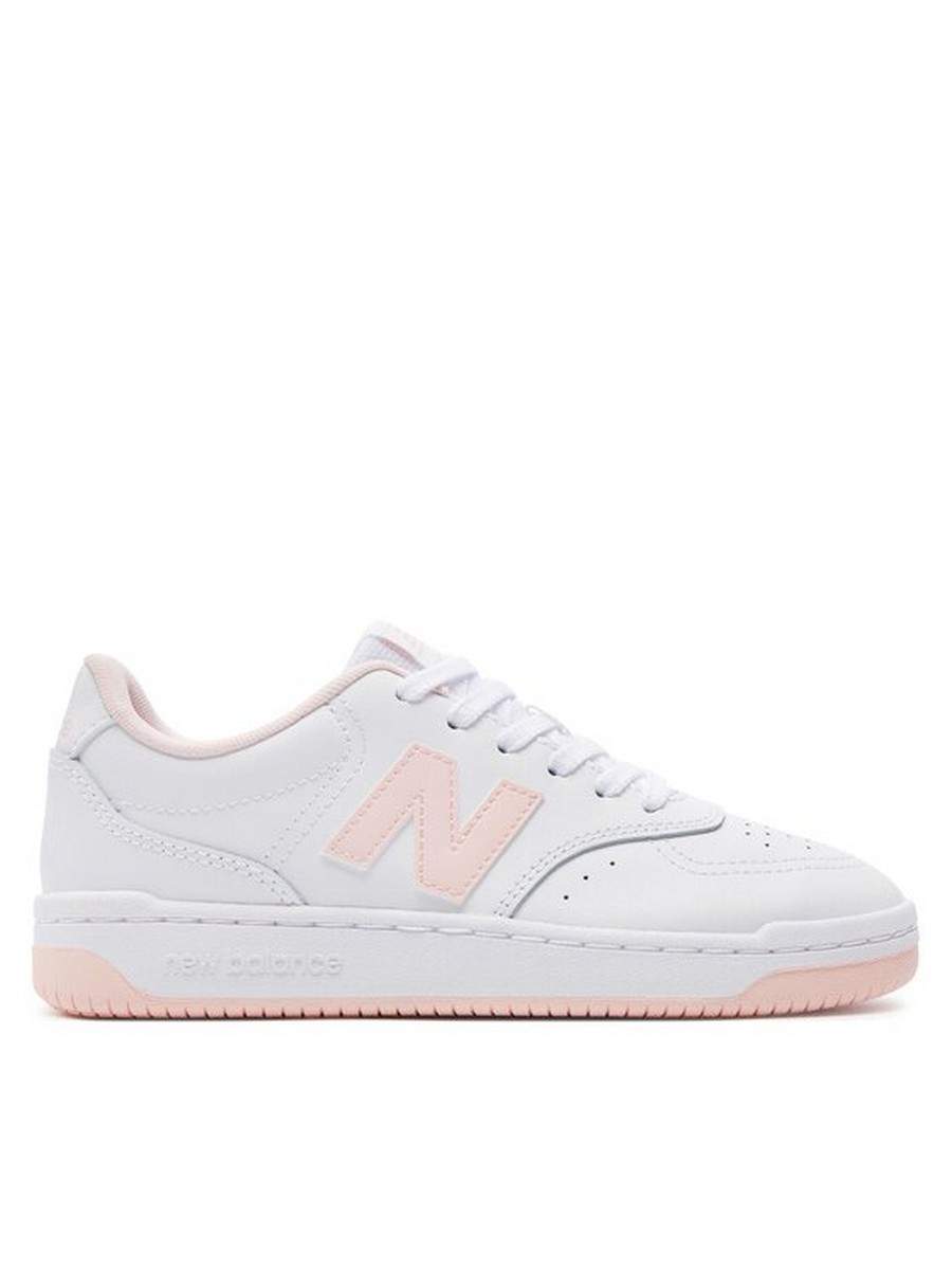 Кеды женские New Balance BBW80WPK белые 41 EU белый