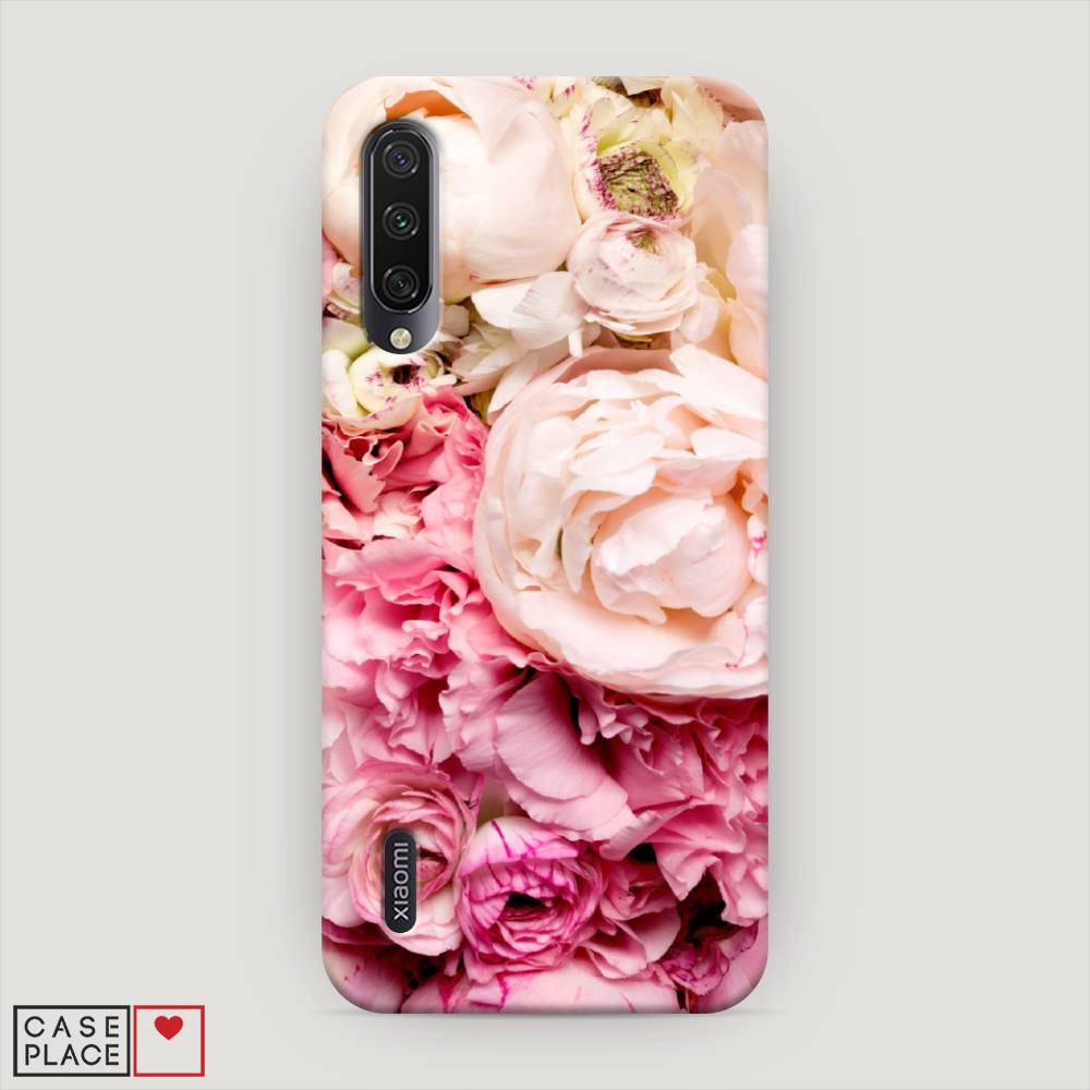 

Пластиковый чехол "Пионы яркие" на Xiaomi Mi A3, 36020-6
