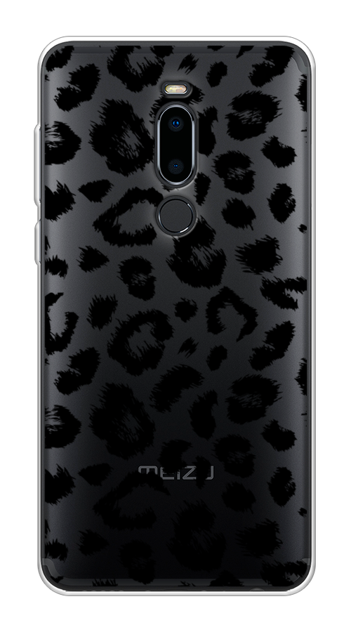 

Чехол Awog на Meizu M8 "Окрас леопарда фон", Черный, 73150-2