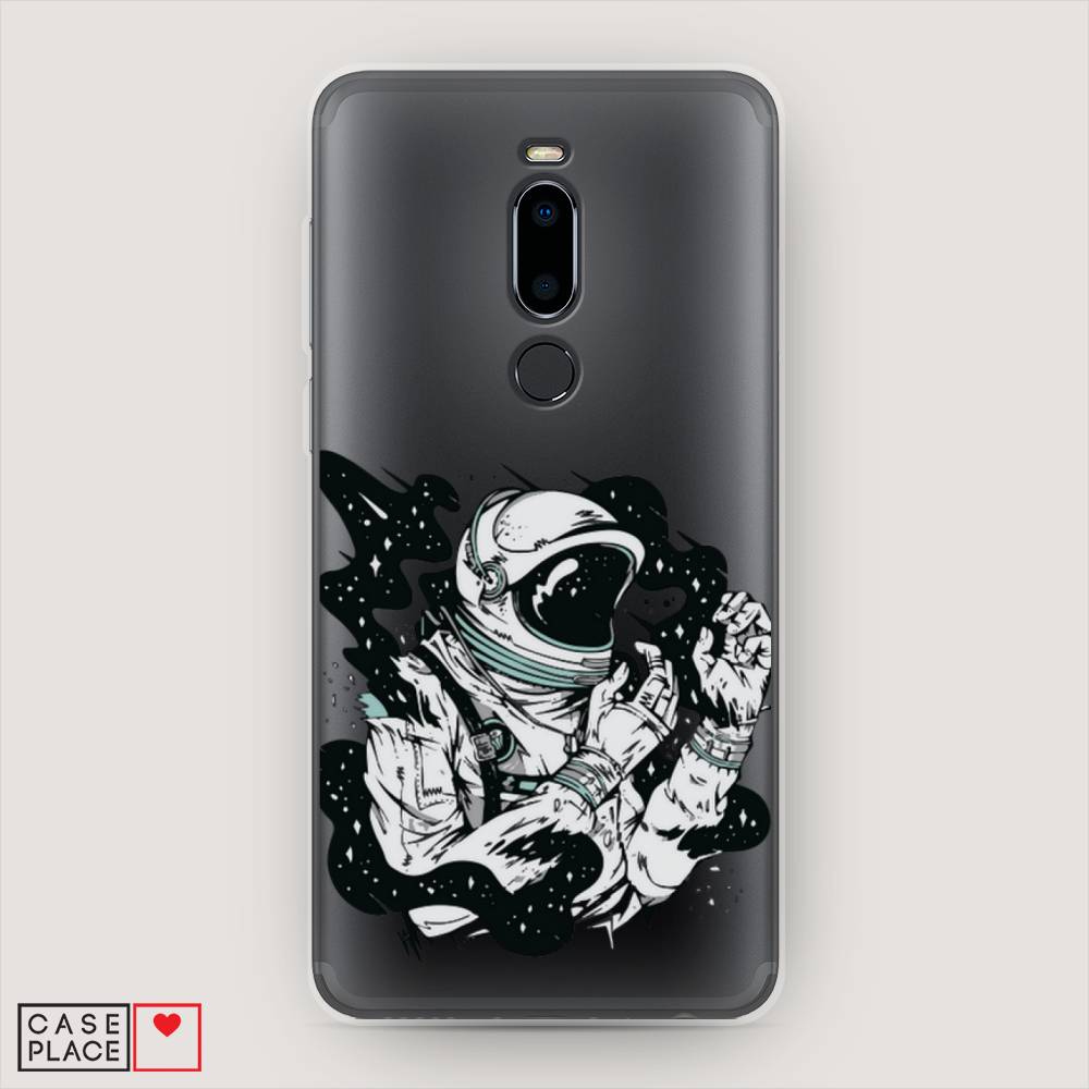 

Чехол Awog на Meizu M8 "Космонавт арт", Черный;белый;прозрачный, 73150-7