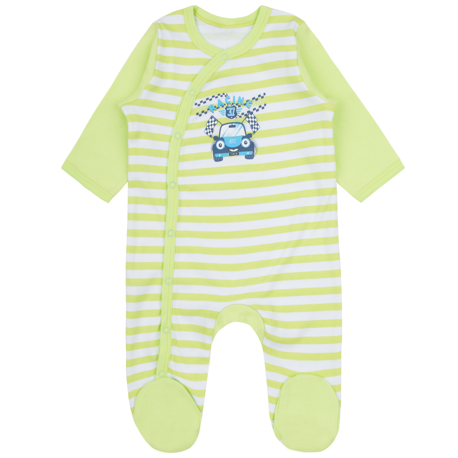 фото Комбинезон leader kids newborn, цвет: салатовый р.74