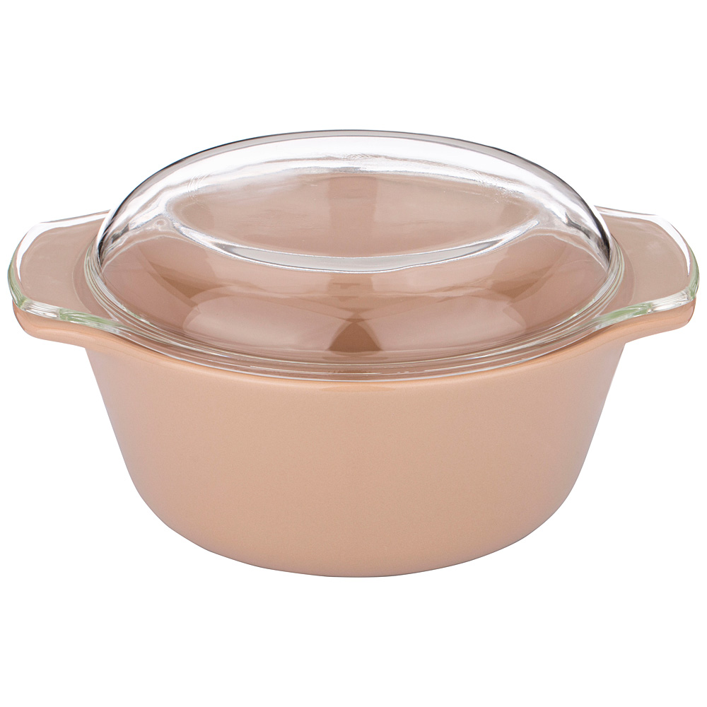 

Набор из 6 штук Форма Agness 28х23х13.4см 2.5л фарфор крышка стекло 189-313_, Бежевый