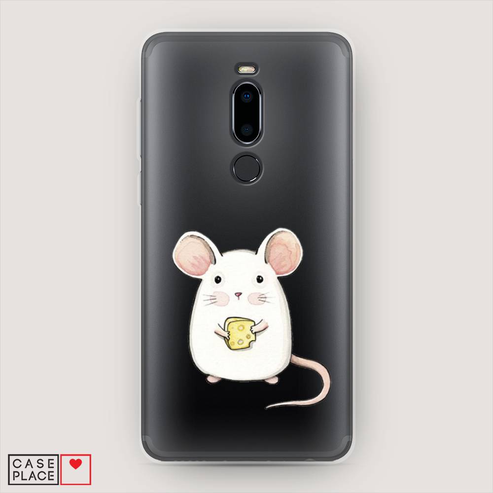 

Чехол Awog на Meizu M8 "Мышка", Белый;розовый;прозрачный, 73150-1