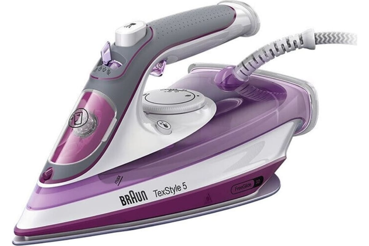 

Утюг Braun SI5037VI, 2700Вт, белый/бронзовый