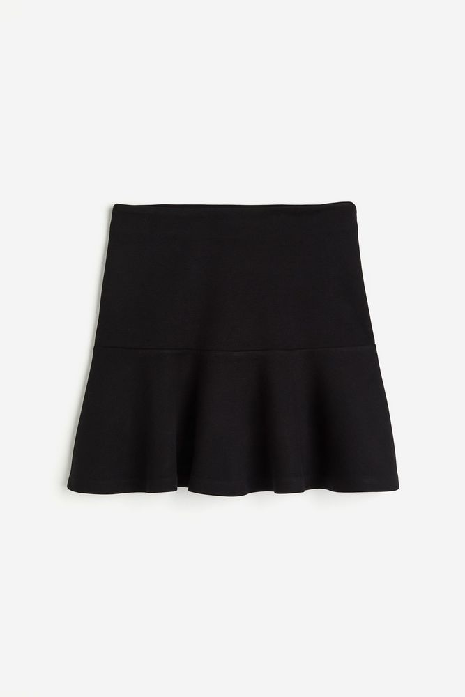 

Юбка женская H&M 1232609 черная L, Черный, 1232609