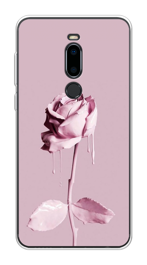 

Чехол Awog на Meizu M8 "Роза в краске", Белый;розовый, 73150-8