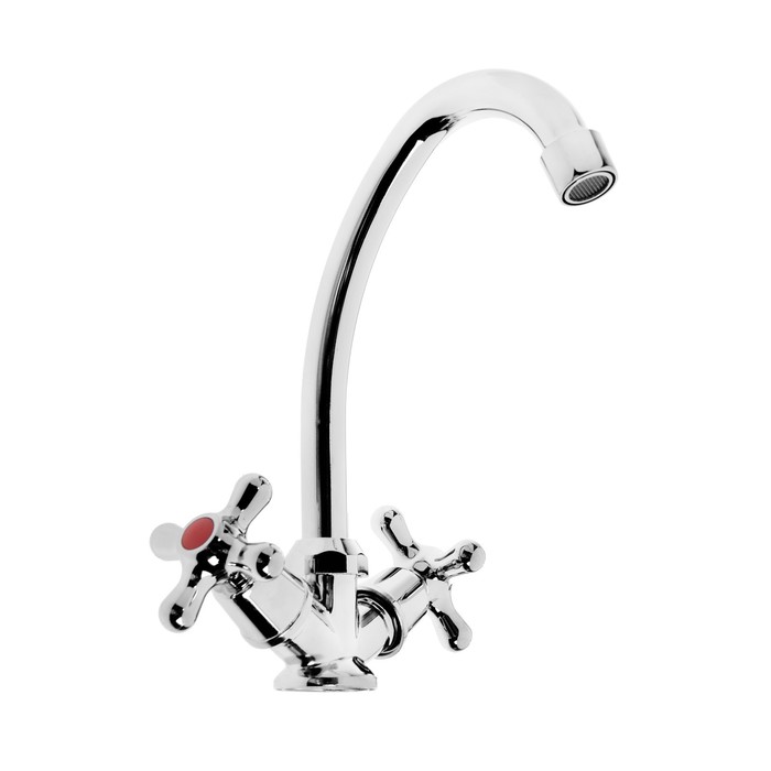 

Смеситель для кухни Istok life Standard 0402.712, двухвентильный, хром