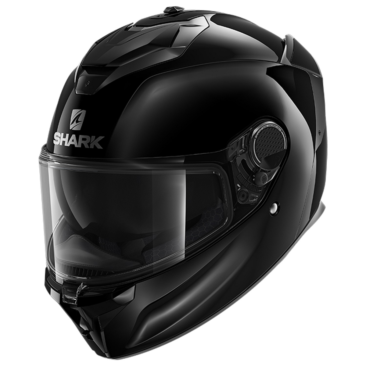 

Шлем SHARK SPARTAN GT BLANK BCL. MICR.арт.HE7065E-BLK-S Black Glossy S
