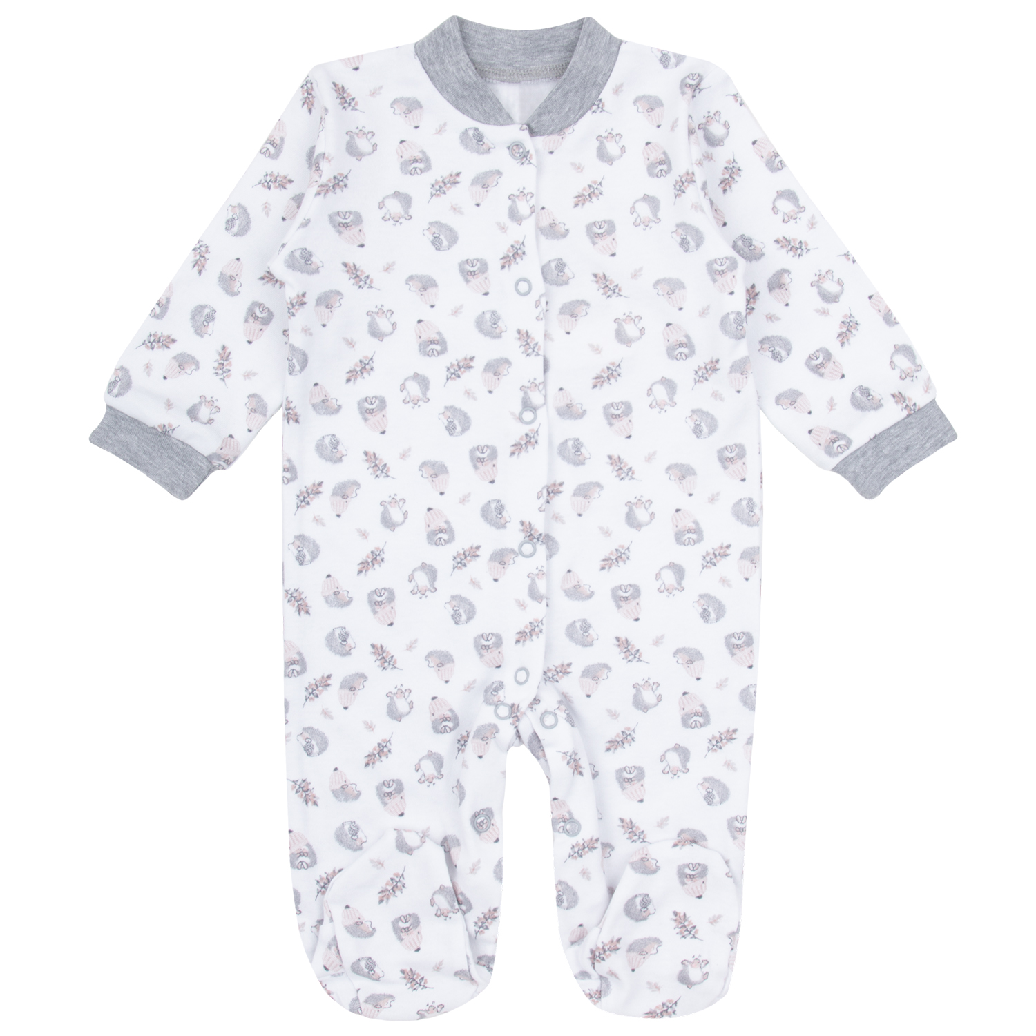 фото Комбинезон leader kids newborn, цвет: белый р.80