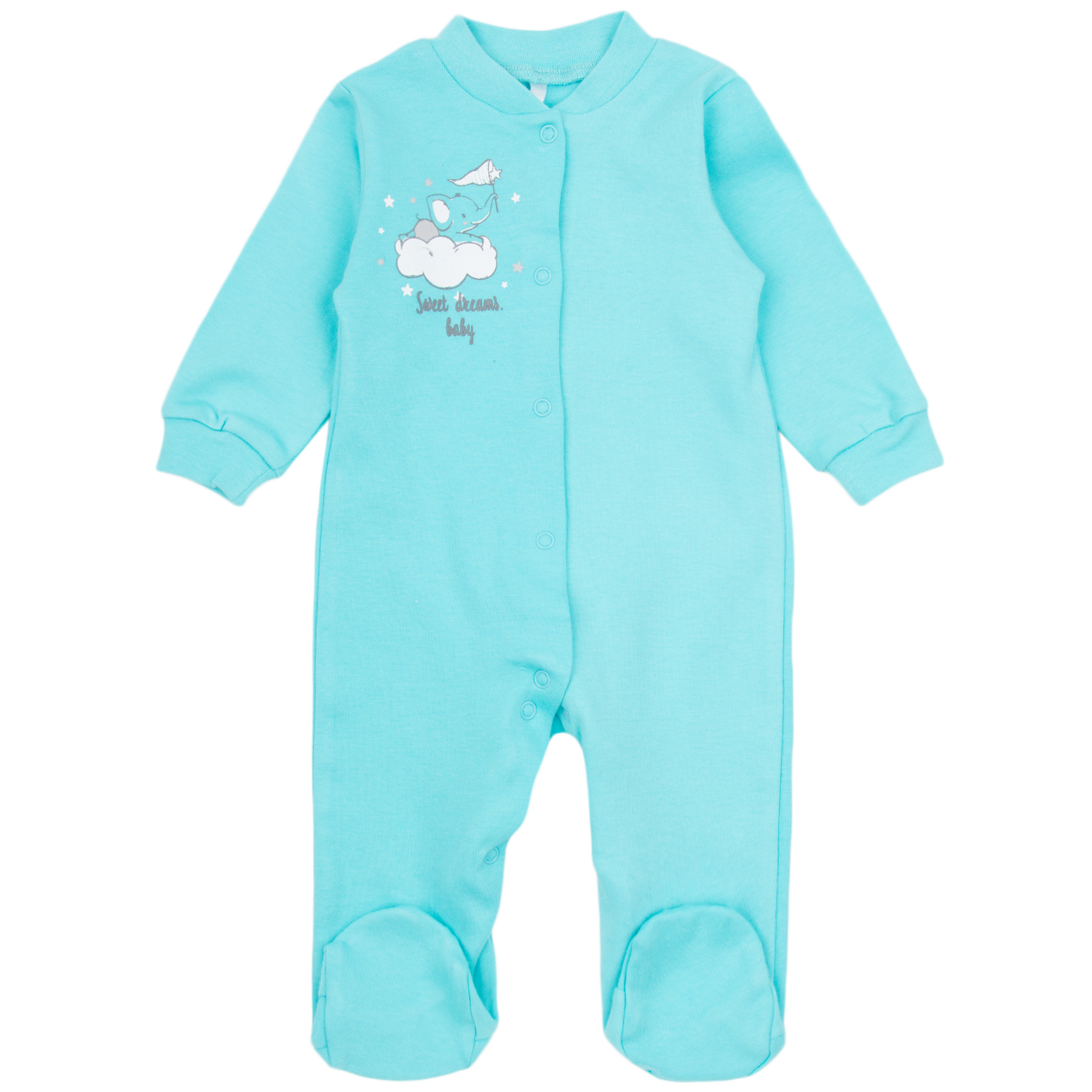 фото Комбинезон leader kids newborn, цвет: зеленый р.74