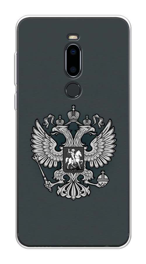

Чехол Awog на Meizu M8 "Герб России серый", 73150-5