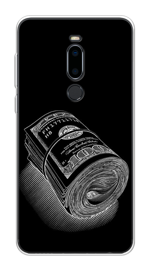 

Чехол Awog на Meizu M8 "Кубышка денег", Черный;серебристый, 73150-5