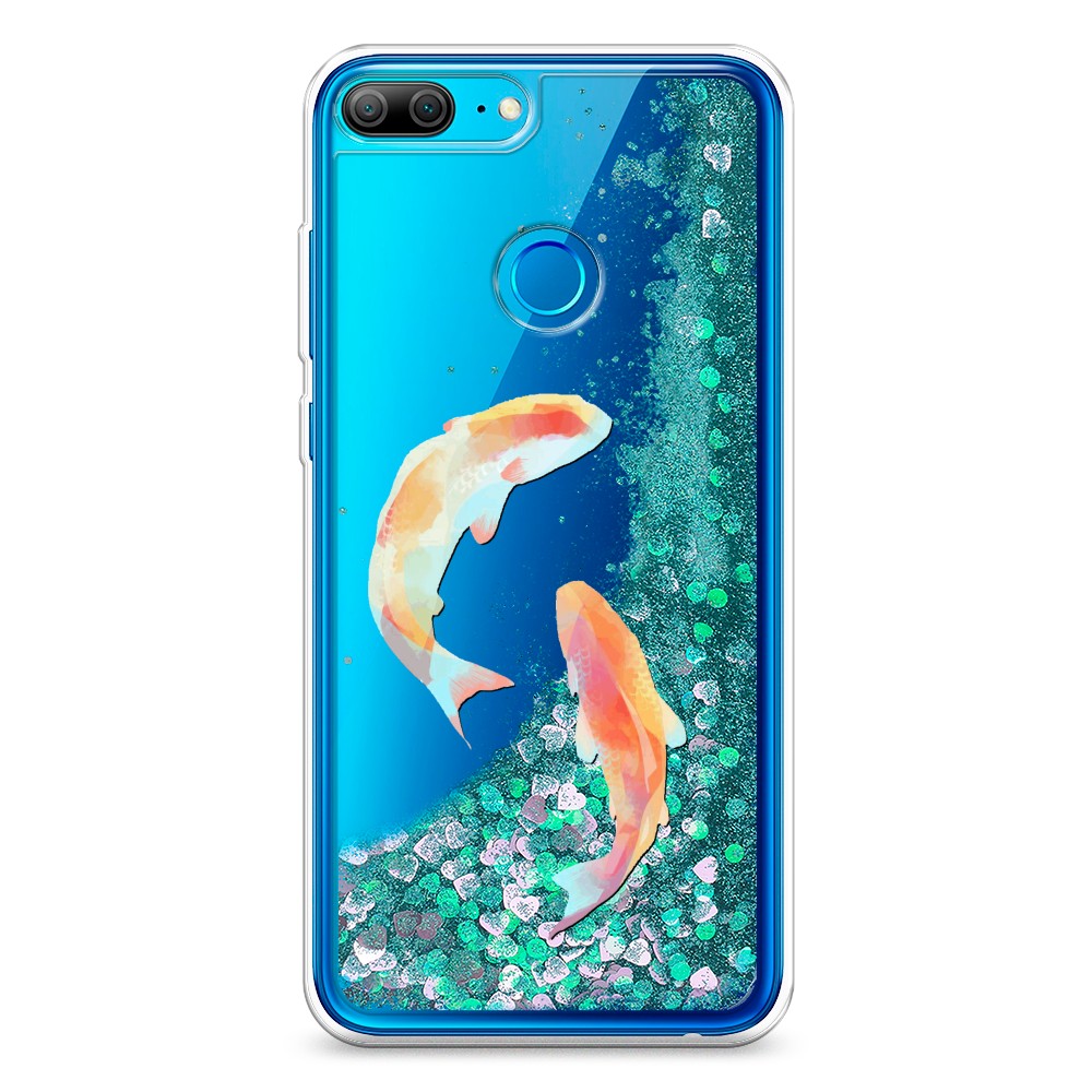 

Чехол Awog "Акварельные карпы" на Honor 9 Lite, 64295-1