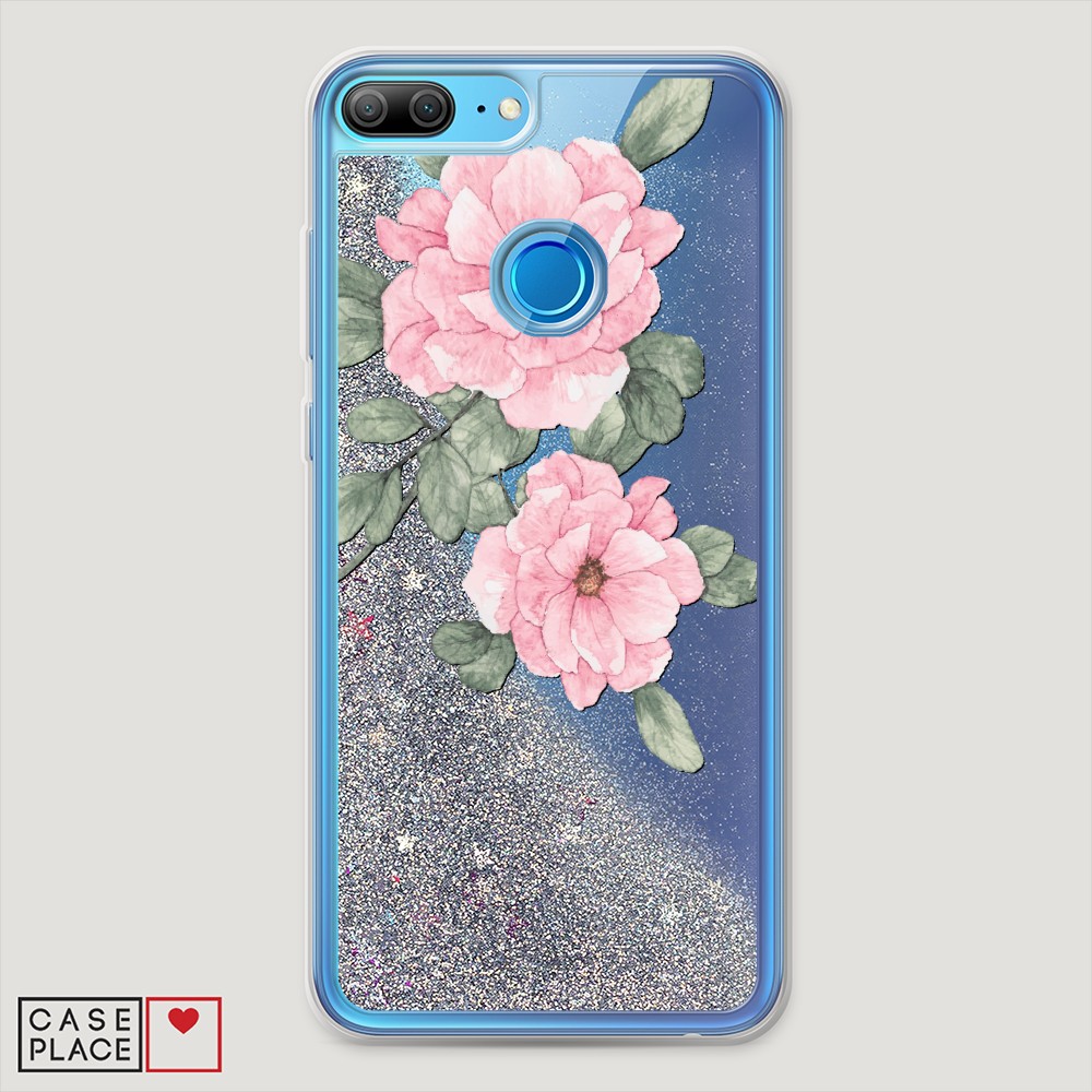 

Чехол Awog на Honor 9 Lite "Акварельные розовые цветы", Разноцветный, 64291-1