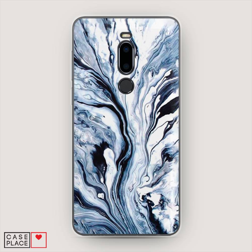 

Чехол Awog на Meizu M8 "Голубой минерал мрамор", 73150-3
