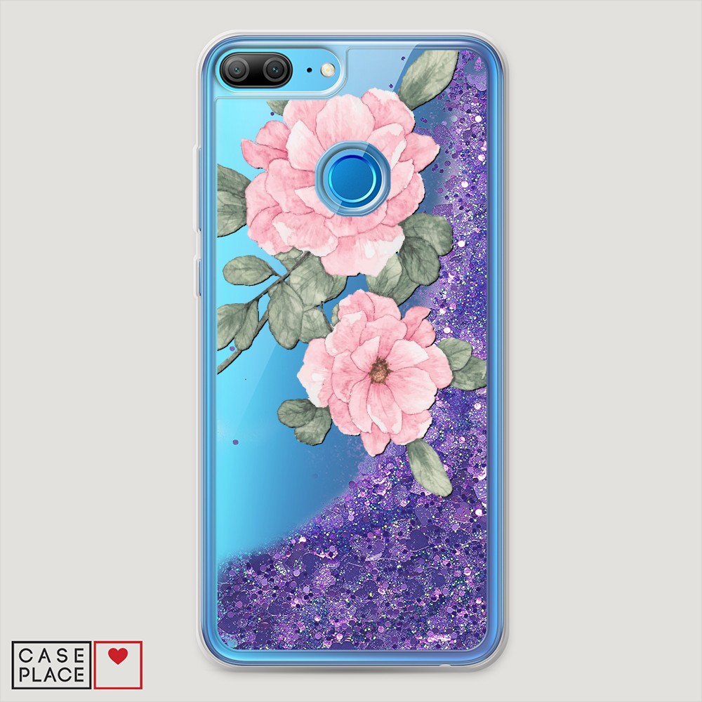 

Чехол Awog на Honor 9 Lite "Акварельные розовые цветы", Разноцветный, 64292-1