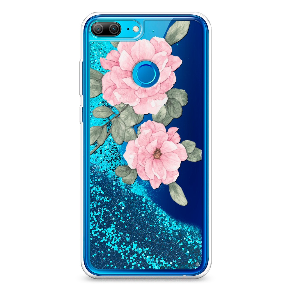 

Чехол Awog на Honor 9 Lite "Акварельные розовые цветы", Разноцветный, 64293-1