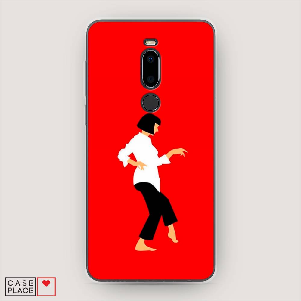 

Чехол Awog на Meizu M8 "Криминальное чтиво 1", Красный;белый;черный, 73150-7