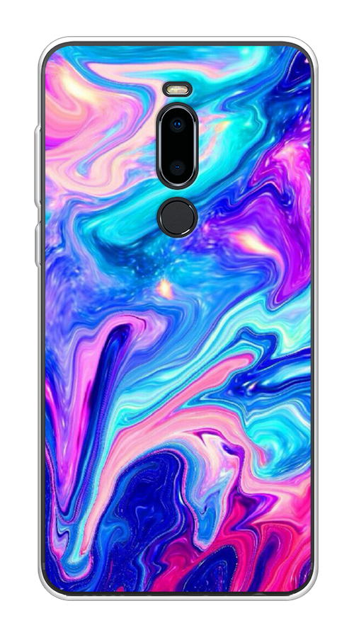 

Чехол Awog на Meizu M8 "Потеки краски", Розовый, 73150-10